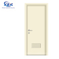 Wood grain steel fire proof commercial entry door strong hospital room doors standard size